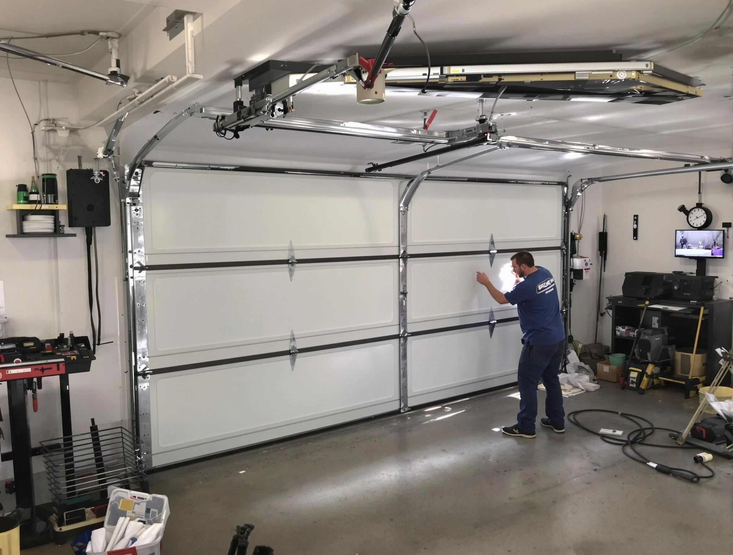 Professional garage door repair service by Chamberlayne Garage Door Repair in Chamberlayne